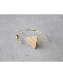 ilocami | 三角バングル【キャメル】(ブレスレット)