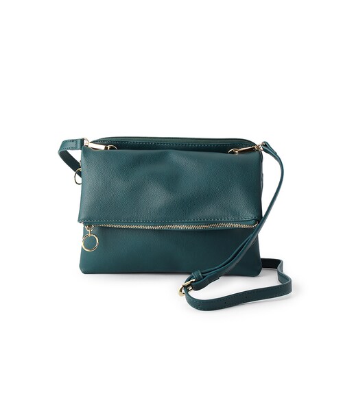 OZOC（オゾック）の「リバーシブルミニバッグ（バッグ・レディース・キャメル/ブラック/グリーン/ボルドー・その他）」の3枚目の写真