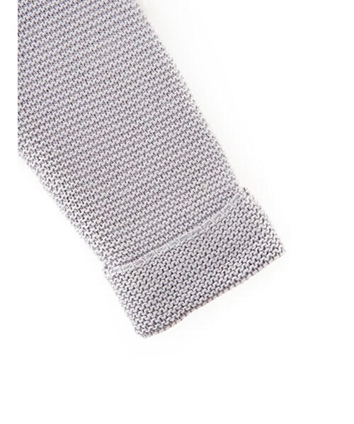 w closet（ダブルクローゼット）の「ガーター編みボトルネックニット（トップス・レディース・オフホワイト/Lグレー/Dピンク・FREE）」の8枚目の写真