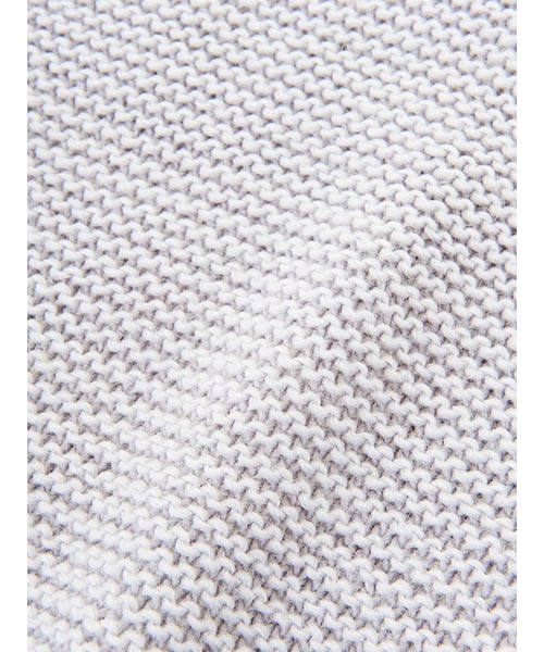 w closet（ダブルクローゼット）の「ガーター編みボトルネックニット（トップス・レディース・オフホワイト/Lグレー/Dピンク・FREE）」の10枚目の写真