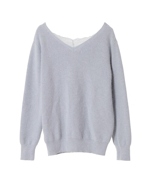 31 Sons de mode（トランテアン　ソン　ドゥ　モード）の「《予約アイテム》（トップス・レディース・オフホワイト/ネイビー/サックスブルー・36）」の5枚目の写真