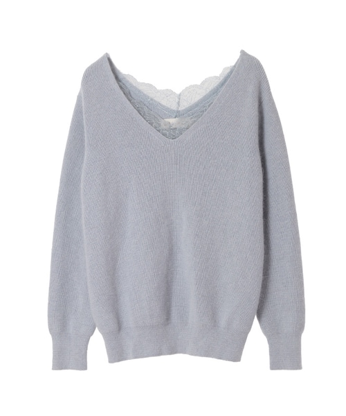 31 Sons de mode（トランテアン　ソン　ドゥ　モード）の「《予約アイテム》（トップス・レディース・オフホワイト/ネイビー/サックスブルー・36）」の2枚目の写真