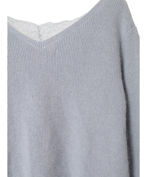 31 Sons de mode（トランテアン　ソン　ドゥ　モード）の「《予約アイテム》（トップス・レディース・オフホワイト/ネイビー/サックスブルー・36）」の8枚目の写真