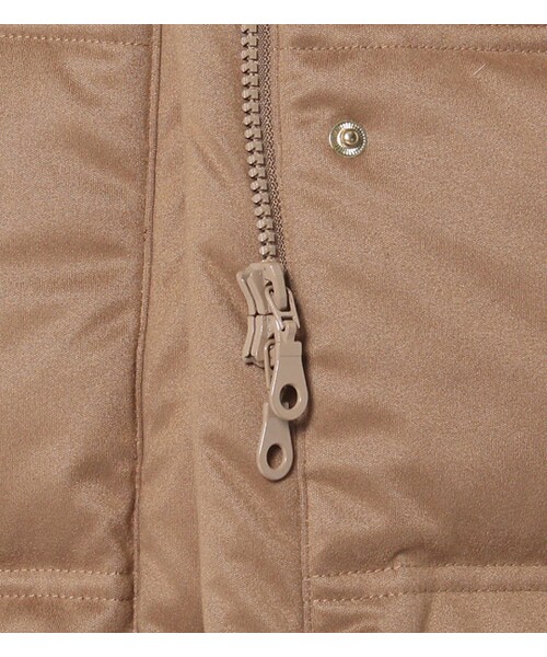 laboratory work（ラボラトリーワーク）の「ストレッチダウンコート（ジャケット/アウター・レディース・ブラック/ベージュ/ネイビー・S/M）」の12枚目の写真