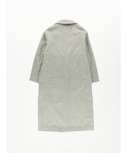 koe（コエ）の「ロングスリットチェスターコート（ジャケット/アウター・レディース・ライトグレー・S/M/L）」の4枚目の写真
