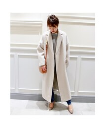 【美品】Plage shaggy ガウンコート plage（プラージュ）の「shaggy ガウンコート◇（その他アウター