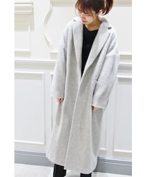 plage（プラージュ）の「Wシャギーオーバーサイズコート（）」 - WEAR