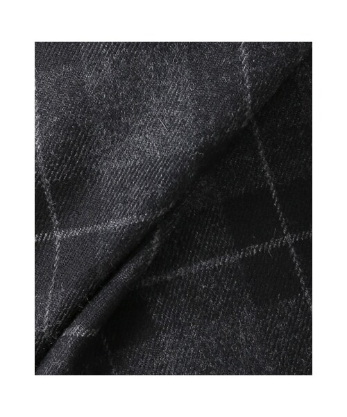 JOURNAL STANDARD(ジャーナルスタンダード)の「チェックストレッチワイドパンツ(パンツ・ブラック A/ブラック D/グレーA・36/38/40)」の16枚目の写真