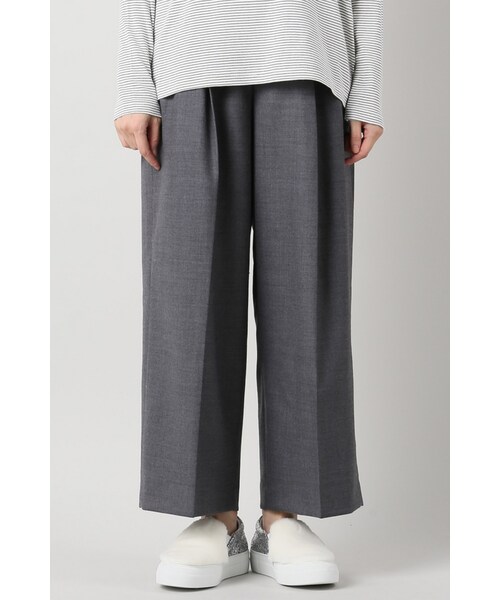 JOURNAL STANDARD(ジャーナルスタンダード)の「チェックストレッチワイドパンツ(パンツ・ブラック A/ブラック D/グレーA・36/38/40)」の3枚目の写真