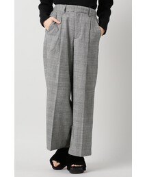 JOURNAL STANDARD | チェックストレッチワイドパンツ(パンツ)