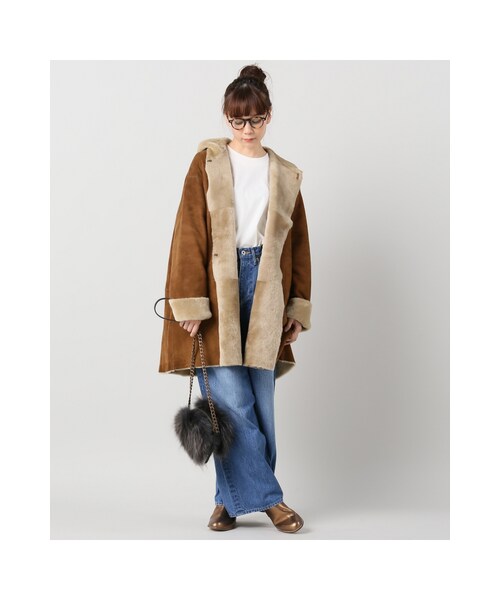 JOURNAL STANDARD（ジャーナルスタンダード）の「12.75ozオールドデニムワイド5ポケットパンツ（パンツ・ネイビー/ブルー・36/38/40）」の5枚目の写真