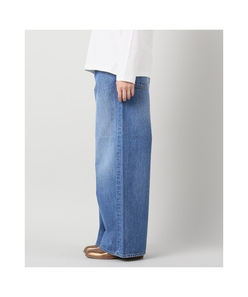 JOURNAL STANDARD（ジャーナルスタンダード）の「12.75ozオールドデニムワイド5ポケットパンツ（パンツ・ネイビー/ブルー・36/38/40）」の7枚目の写真