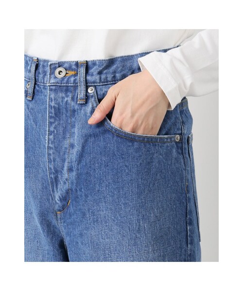 JOURNAL STANDARD（ジャーナルスタンダード）の「12.75ozオールドデニムワイド5ポケットパンツ（パンツ・ネイビー/ブルー・36/38/40）」の11枚目の写真
