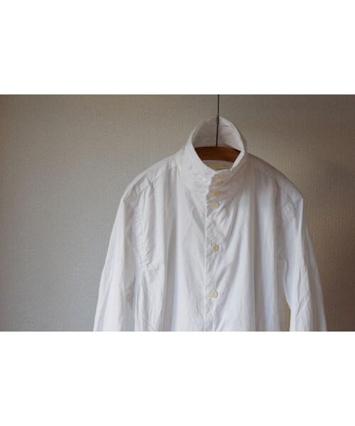 nisica（ニシカ）の「【完売御礼】nisica  TURTLE NECK SHIRT WHT ニシカ タートルネックシャツ ホワイト（シャツ/ブラウス・メンズ・その他）」の10枚目の写真