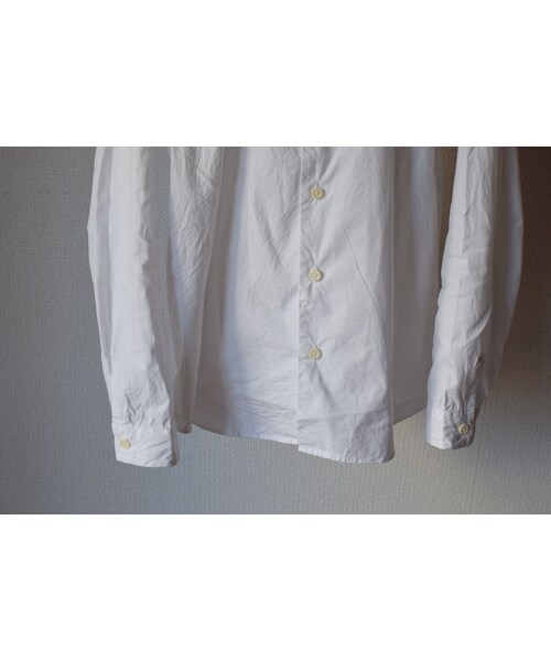 nisica（ニシカ）の「【完売御礼】nisica  TURTLE NECK SHIRT WHT ニシカ タートルネックシャツ ホワイト（シャツ/ブラウス・メンズ・その他）」の14枚目の写真