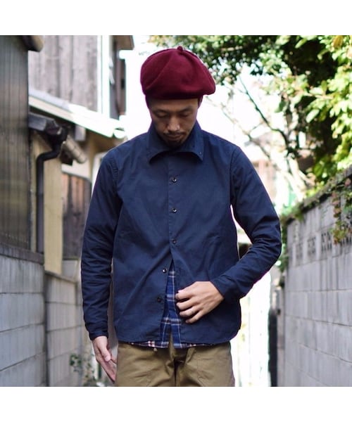 nisica（ニシカ）の「【ラスト1点！】nisica TURTLE NECK SHIRT NVY