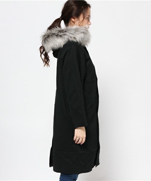 archives（アルシーヴ）の「ライナー付きモッズコート（モッズコート・レディース・ブラック/グレー/カーキ・MEDIUM）」の5枚目の写真