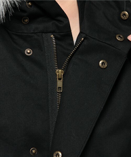 archives（アルシーヴ）の「ライナー付きモッズコート（モッズコート・レディース・ブラック/グレー/カーキ・MEDIUM）」の11枚目の写真