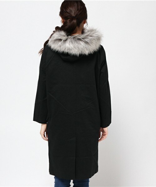 archives（アルシーヴ）の「ライナー付きモッズコート（モッズコート・レディース・ブラック/グレー/カーキ・MEDIUM）」の6枚目の写真