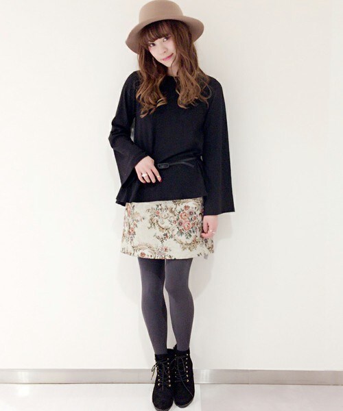 archives（アルシーヴ）の「【ZOZOTOWN限定】ワイドスリーブトップス（Tシャツ/カットソー・レディース・ブラック/モカ/キャメル・MEDIUM）」の13枚目の写真