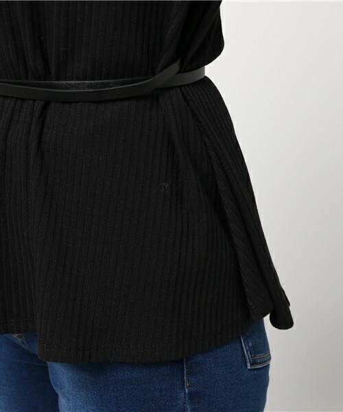 archives（アルシーヴ）の「【ZOZOTOWN限定】ワイドスリーブトップス（Tシャツ/カットソー・レディース・ブラック/モカ/キャメル・MEDIUM）」の8枚目の写真