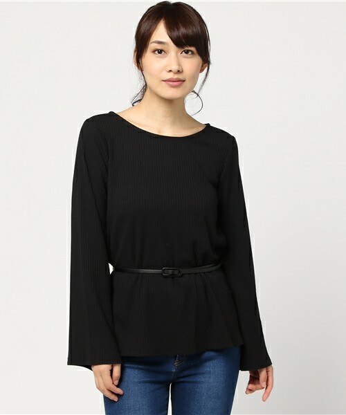 archives（アルシーヴ）の「【ZOZOTOWN限定】ワイドスリーブトップス（Tシャツ/カットソー・レディース・ブラック/モカ/キャメル・MEDIUM）」の14枚目の写真