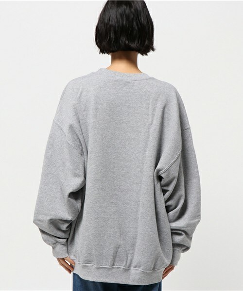 archives(アルシーヴ)の「【ZOZOTOWN限定】 used加工裏起毛トレーナー(Tシャツ/カットソー・レディース・ブラック/グレー/ワイン・MEDIUM)」の6枚目の写真