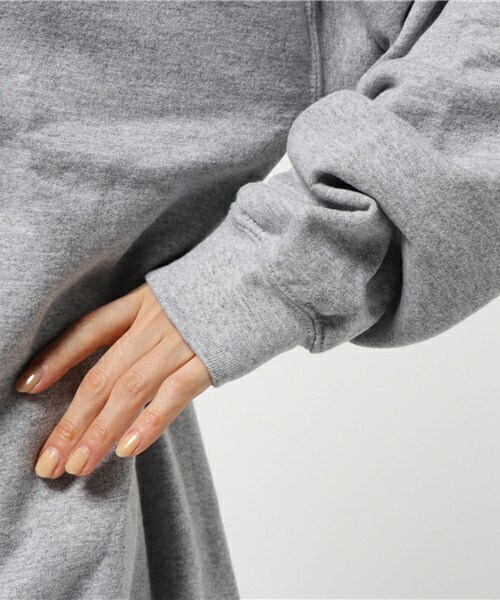 archives(アルシーヴ)の「【ZOZOTOWN限定】 used加工裏起毛トレーナー(Tシャツ/カットソー・レディース・ブラック/グレー/ワイン・MEDIUM)」の8枚目の写真
