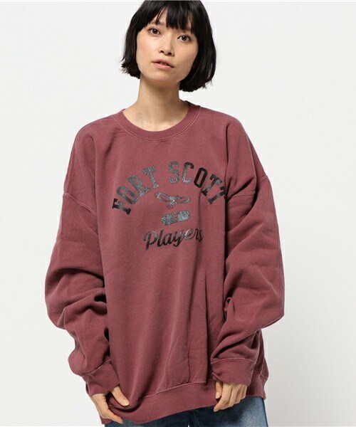 archives(アルシーヴ)の「【ZOZOTOWN限定】 used加工裏起毛トレーナー(Tシャツ/カットソー・レディース・ブラック/グレー/ワイン・MEDIUM)」の14枚目の写真