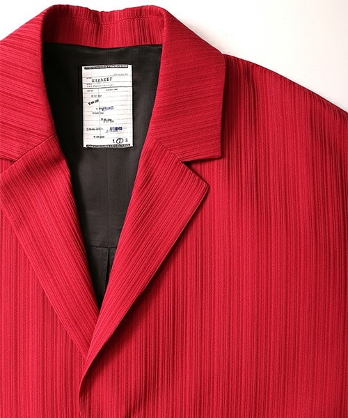 SHAREEF（シャリーフ）の「【3月入荷予定】SHADOW STRIPE LOOSE JK  