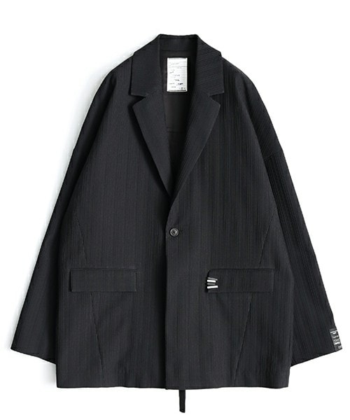 SHAREEF（シャリーフ）の「【3月入荷予定】SHADOW STRIPE LOOSE JK  