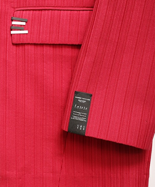 SHAREEF（シャリーフ）の「【3月入荷予定】SHADOW STRIPE LOOSE JK  