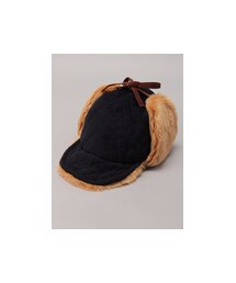 E hyphen world gallery | M キルティングフライト帽(帽子)