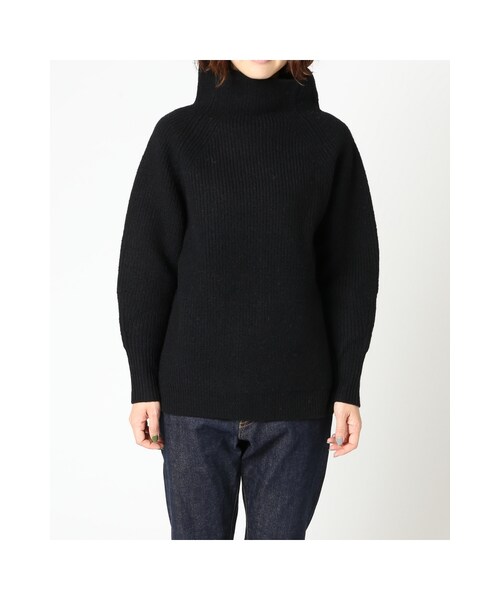 JOURNAL STANDARD（ジャーナルスタンダード）の「《予約》アゼハイネックプルオーバー◆（トップス・ブラック/ナチュラル/キャメル/グリーン B・フリー）」の20枚目の写真
