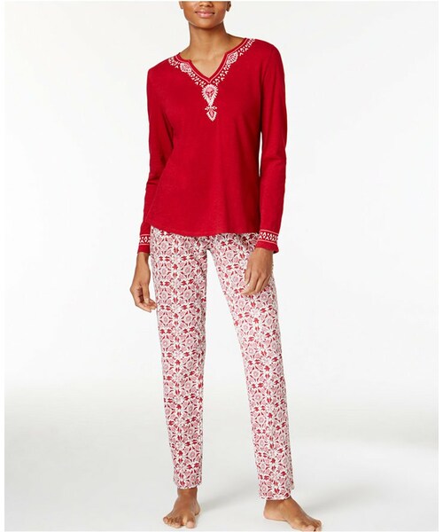 Lucky Brand（ラッキーブランド）の「Lucky Brand Slub Jersey Pajama Set（）」 WEAR