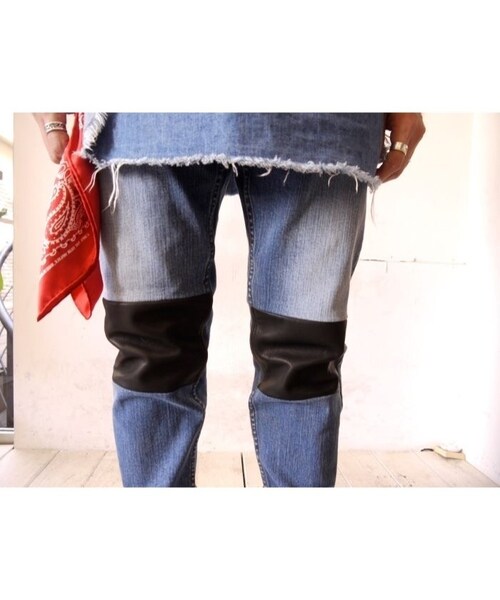 no brand（ノーブランド）の「The Letters : 5 Pocket Leather Patch