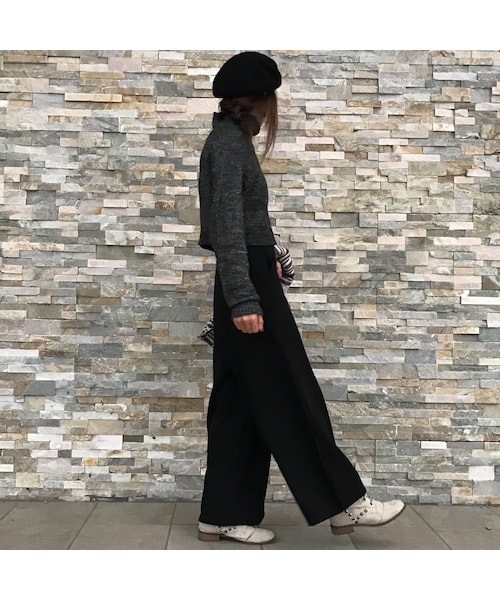 copine（コピン）の「★再入荷★大人可愛いサイドスリットスウェットワイドパンツ(3color）（その他パンツ・レディース・その他）」の13枚目の写真