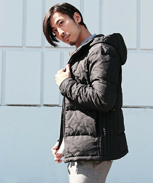 ♣︎ FREDY＆GLOSTER フード付 ショート ダウン M ♣︎ FREDY＆GLOSTER フード付 ショート ダウン M