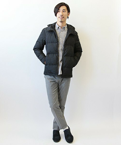 ♣︎ FREDY＆GLOSTER フード付 ショート ダウン M ♣︎ FREDY＆GLOSTER フード付 ショート ダウン M
