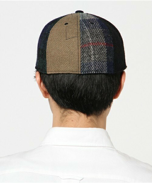 では6000円でお願いしますPOTEN CRAZY HARRIS TWEED CAPキャップ 帽子 