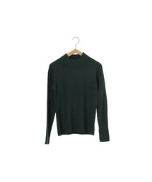 ehka sopo | カシミヤタッチリブハイネック(トップス)