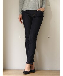 Honeys | 暖デニムスキニー７０丈(パンツ)