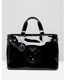 ARMANI JEANS | Armani Jeans Patent Tote Bag(トートバッグ)