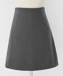 DHOLIC | ウール混Aラインミニスカート(スカート)