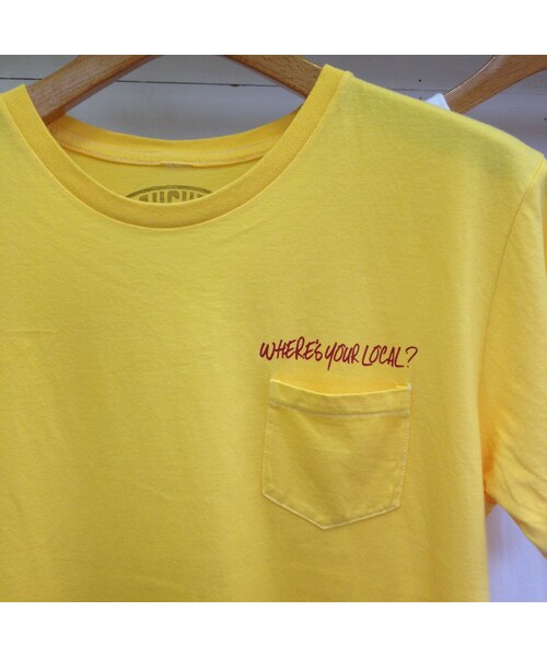NAUGHTY (kobe)（ノーティー）の「Where's Your Local Pocket Tee（Tシャツ/カットソー・メンズ・その他）」の3枚目の写真