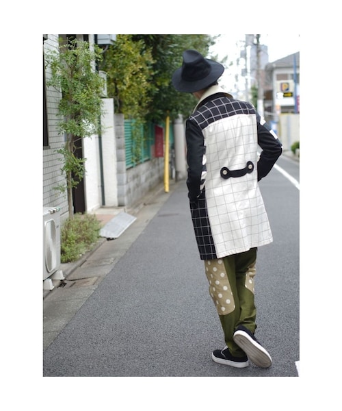 NIRAME.CO（ニラメッコ）の「気まぐれロングピーコート 　モモモノトーン（ピーコート・メンズ・その他）」の3枚目の写真