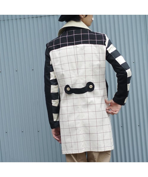 NIRAME.CO（ニラメッコ）の「気まぐれロングピーコート 　モモモノトーン（ピーコート・メンズ・その他）」の8枚目の写真