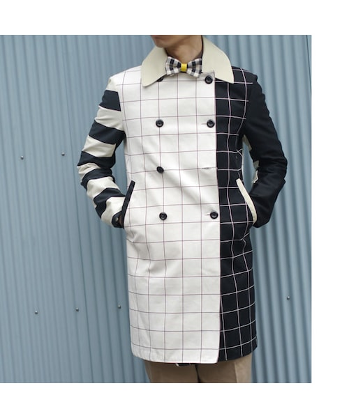 NIRAME.CO（ニラメッコ）の「気まぐれロングピーコート 　モモモノトーン（ピーコート・メンズ・その他）」の7枚目の写真