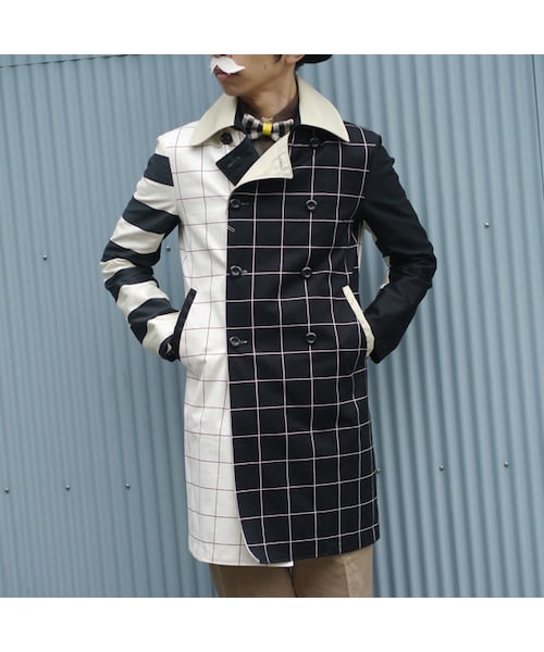 NIRAME.CO（ニラメッコ）の「気まぐれロングピーコート 　モモモノトーン（ピーコート・メンズ・その他）」の6枚目の写真