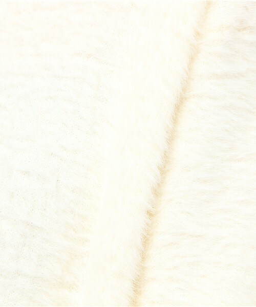 actuel（アクチュエル）の「フェザーヤーンVネックP/O　Ⅱ（ニット/セーター・レディース・オフホワイト/グレー/サックスブルー/ピンクベージュ・FREE）」の11枚目の写真